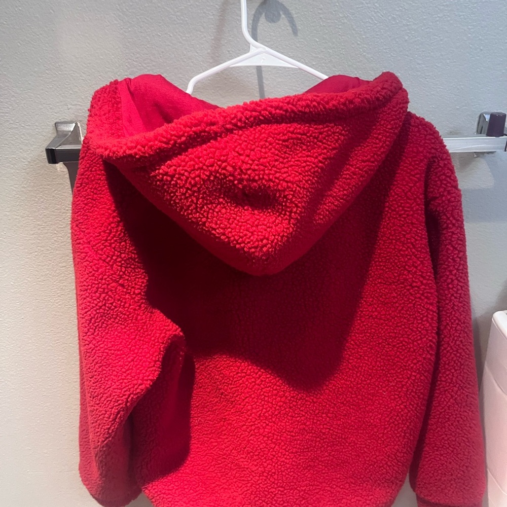 Fabletics Vibrant Red Zip-Up Jacket - image 3